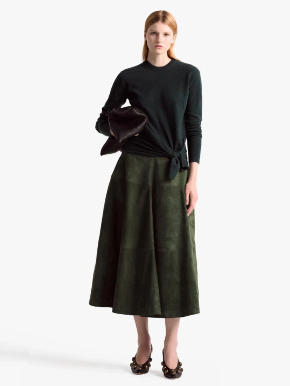 Monstera Green Nalini Sweater Knitwear Womens - women's knitwear cheap