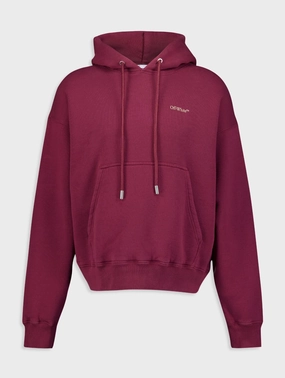 Moon Arrow Cotton Hoodie Tops Mens - thermal tops