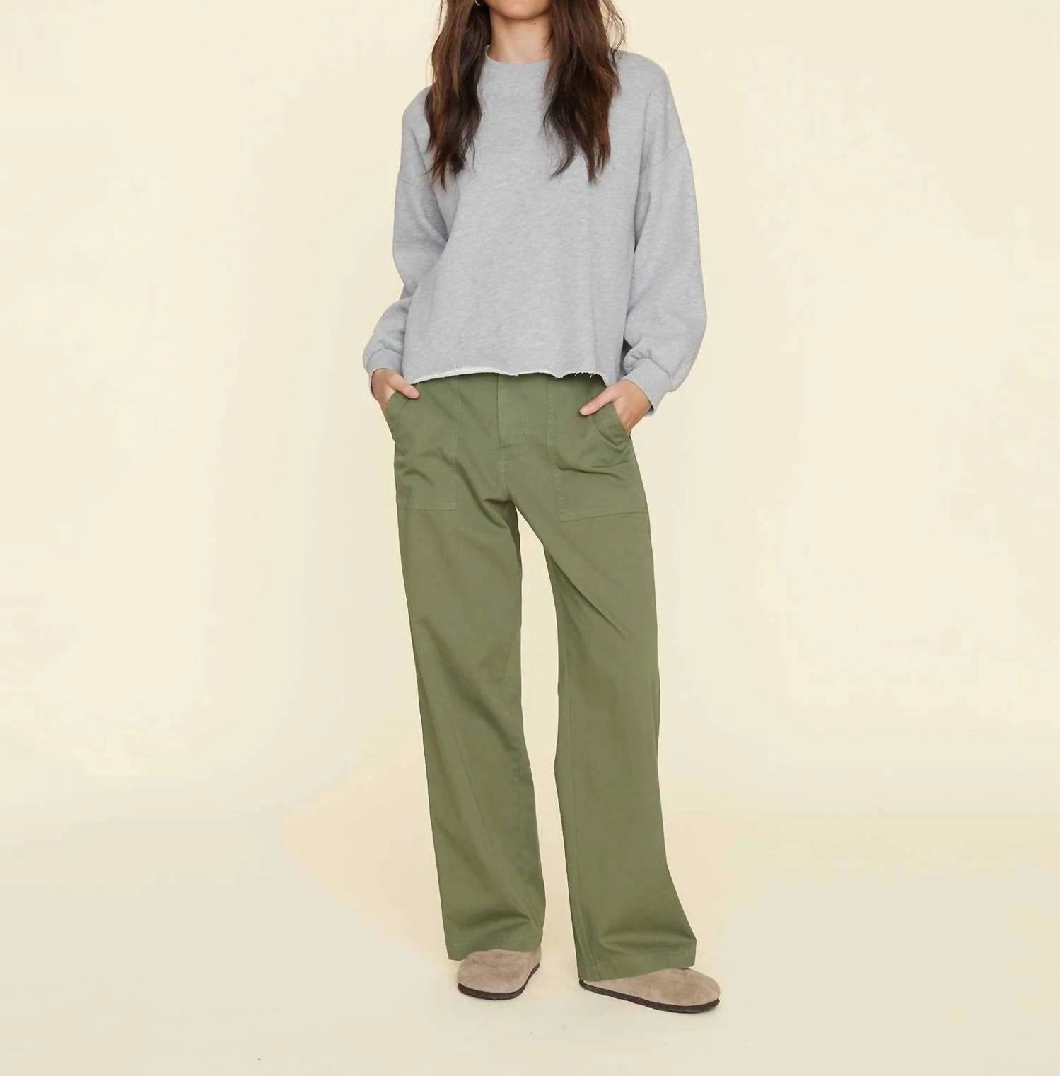 Morleigh Pant In Hazy Sage womens cargo pants promo