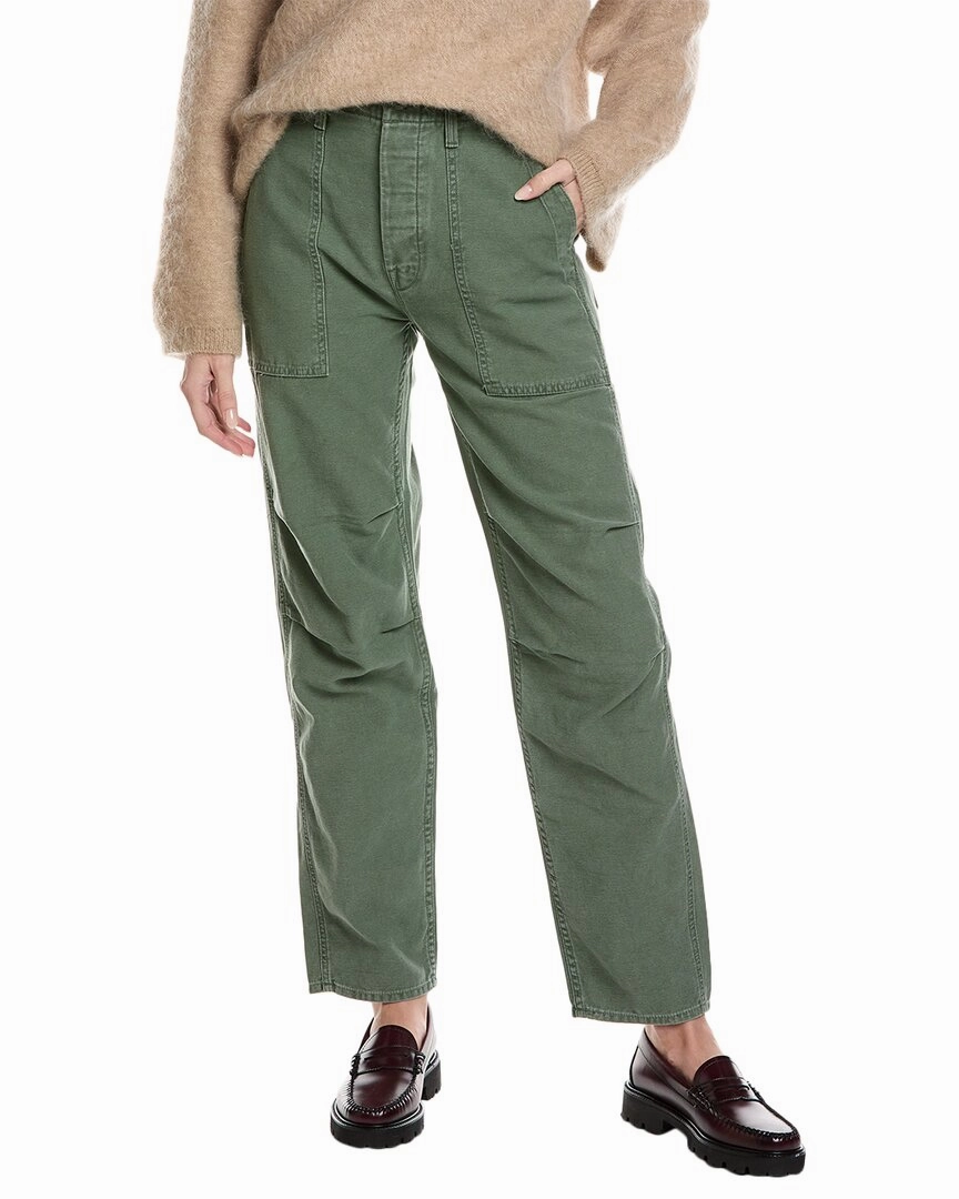 MOTHER The Awol Hover Roger That Straight Leg Jean womens culottes clearance
