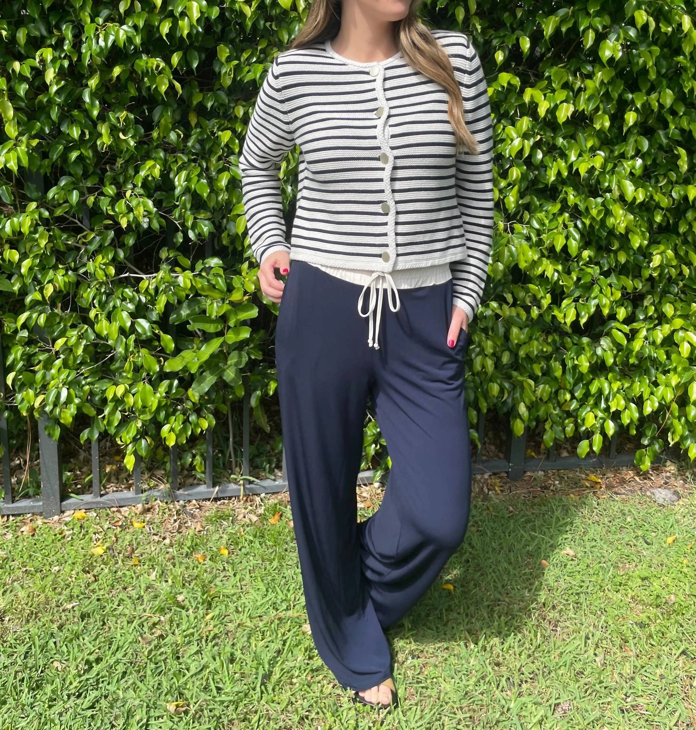 Mulan Trouser Pants In Dark Blue