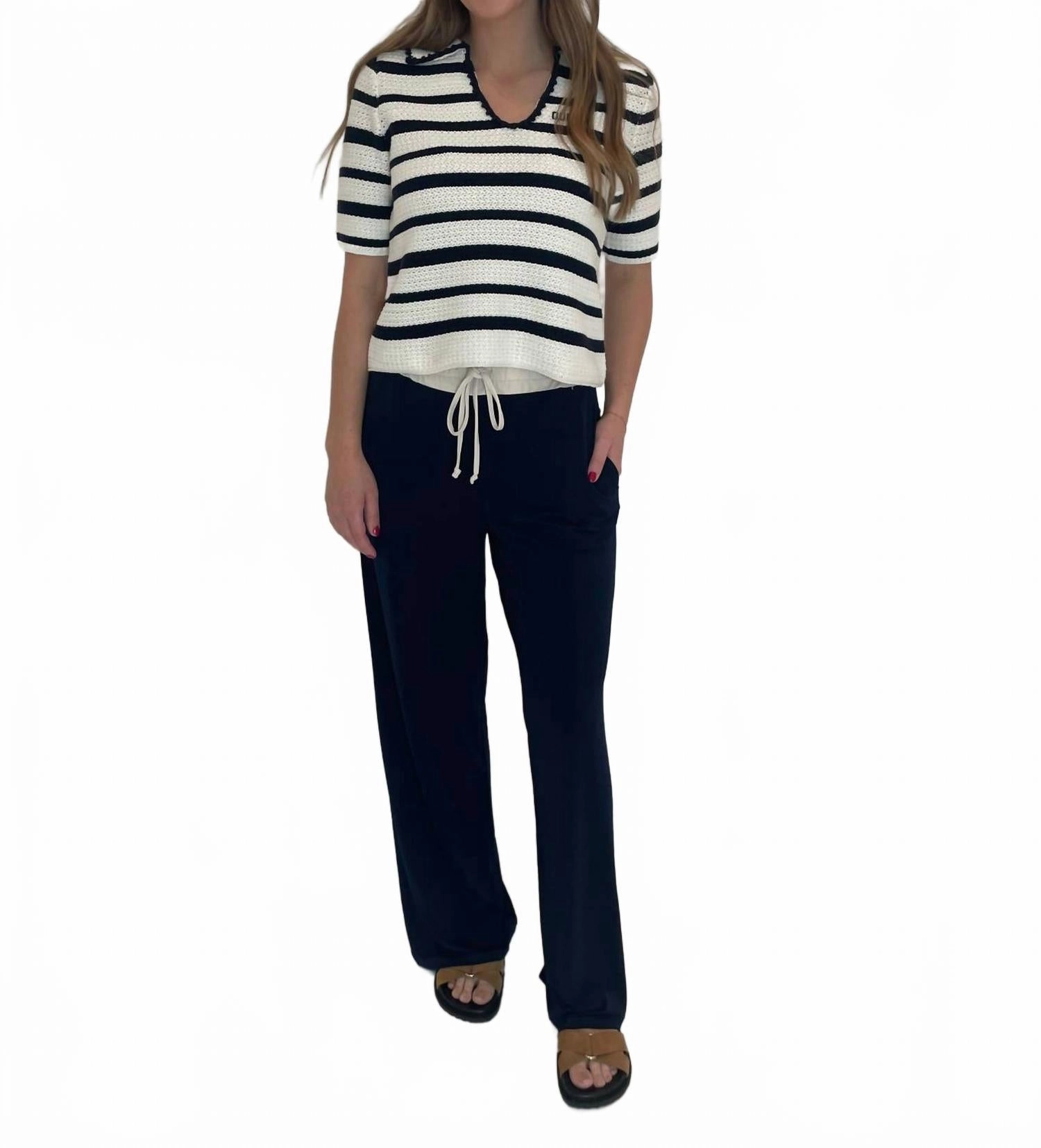 Mulan Trouser Pants In Dark Blue