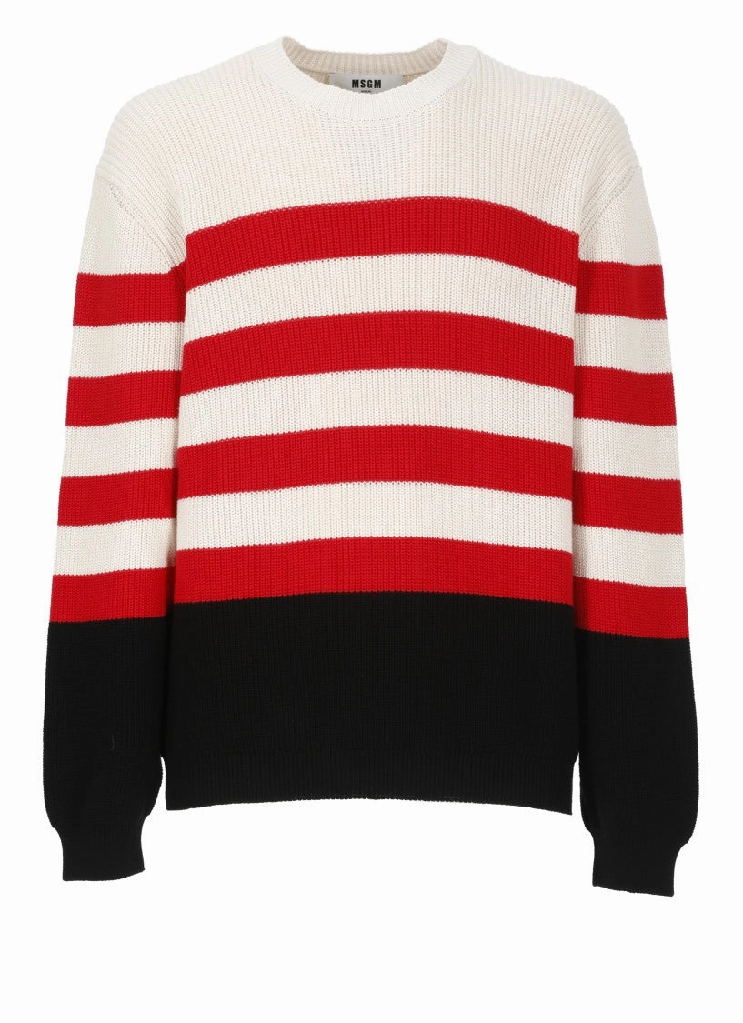 Multicolor Cotton Sweater