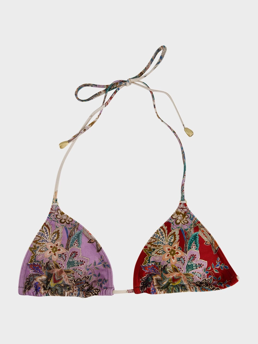 Multicolour Rhiannon Mini Triangle Bikini