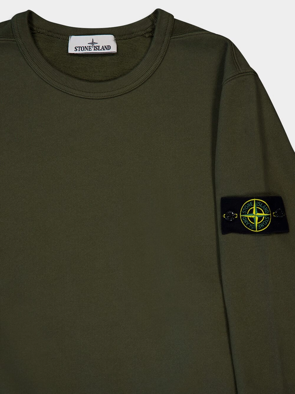 Musk Green Crewneck Sweatshirt