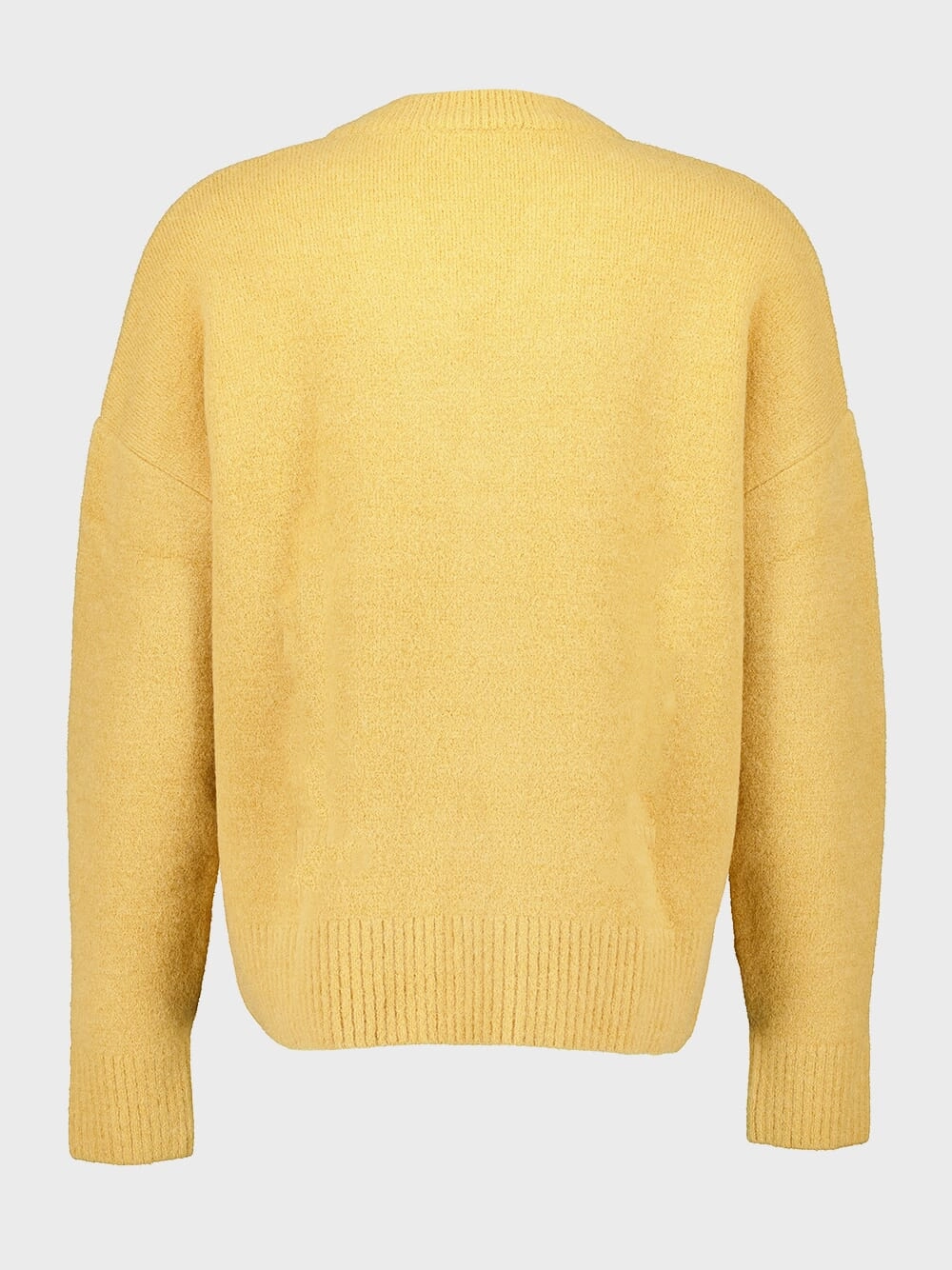 Mustard Alpaca Knit Cardigan