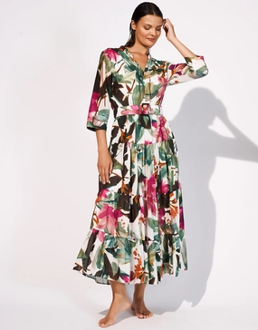 Mystic Maxi Shirt Dress - Noble Exotic Swim Womens - bikinis clearance