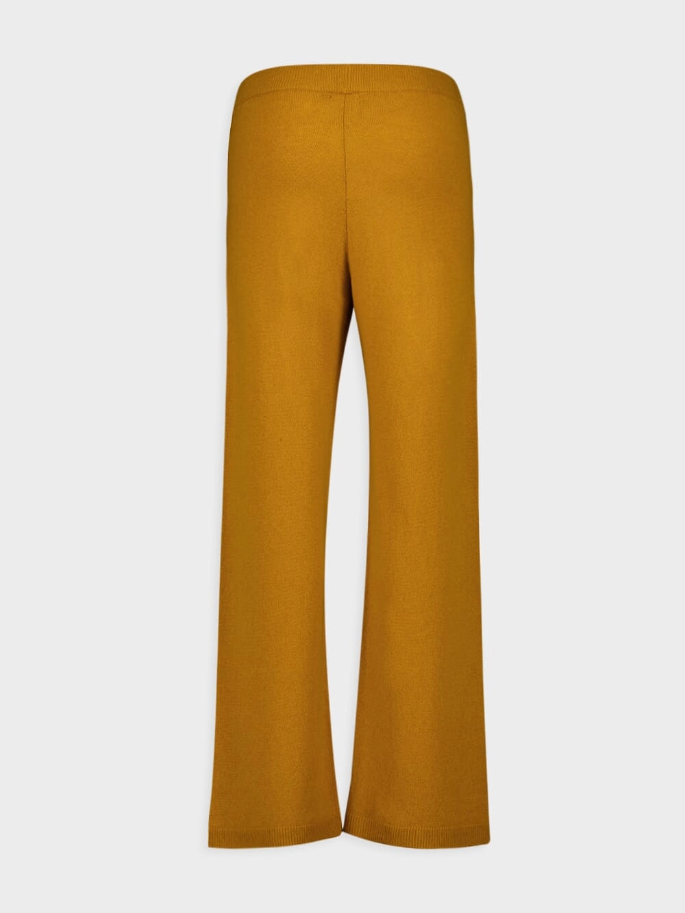 Nanna Mustard Wide-Leg Pants