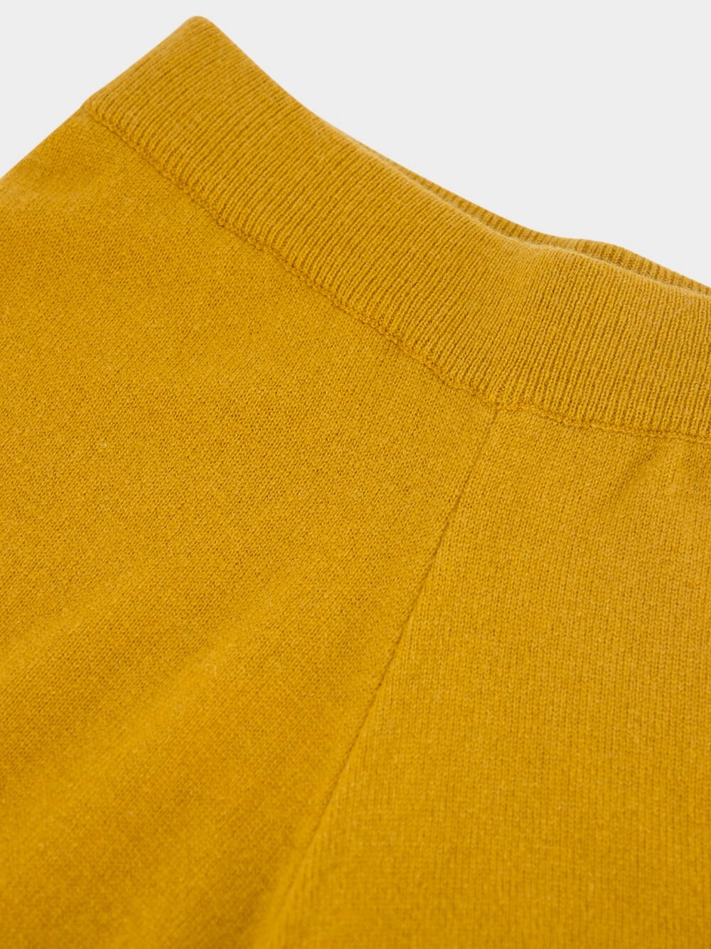 Nanna Mustard Wide-Leg Pants