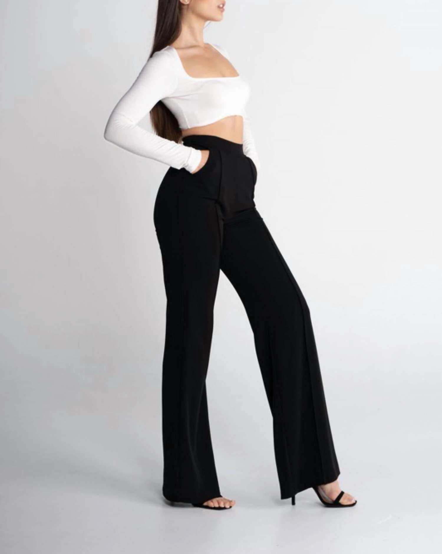 Naomi Trouser In Black