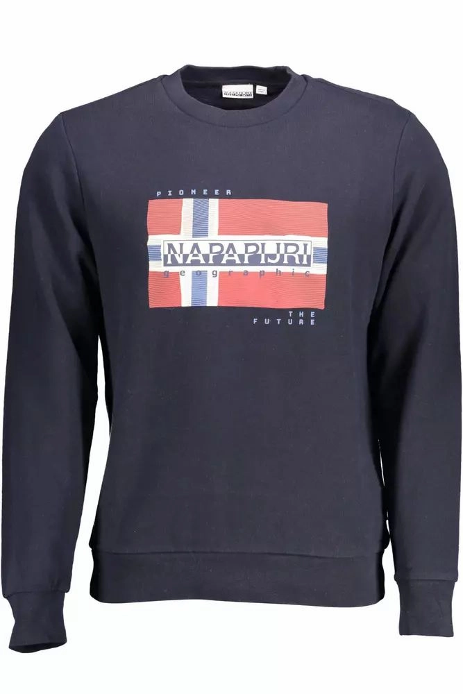 Napapijri Sleek  Round Neck Cotton Men's Sweatshirt