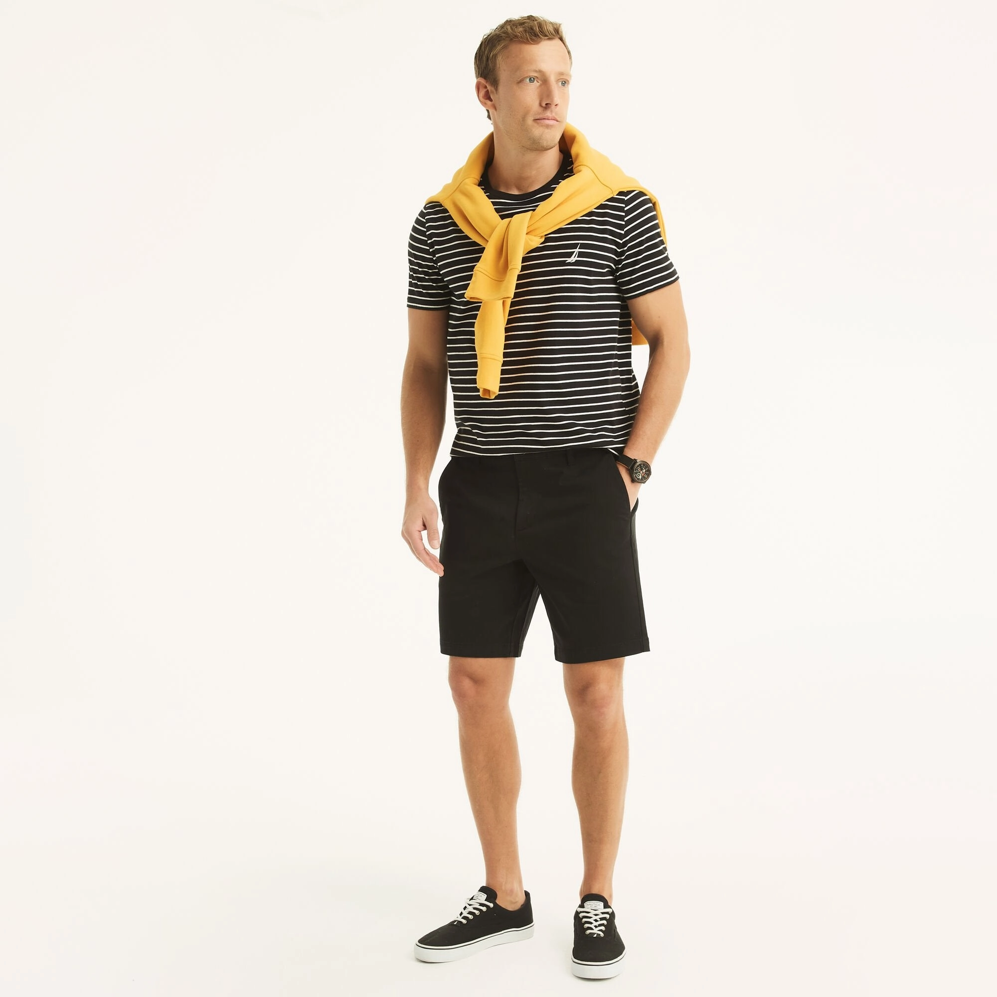 Nautica Mens 8.5" Stretch Short