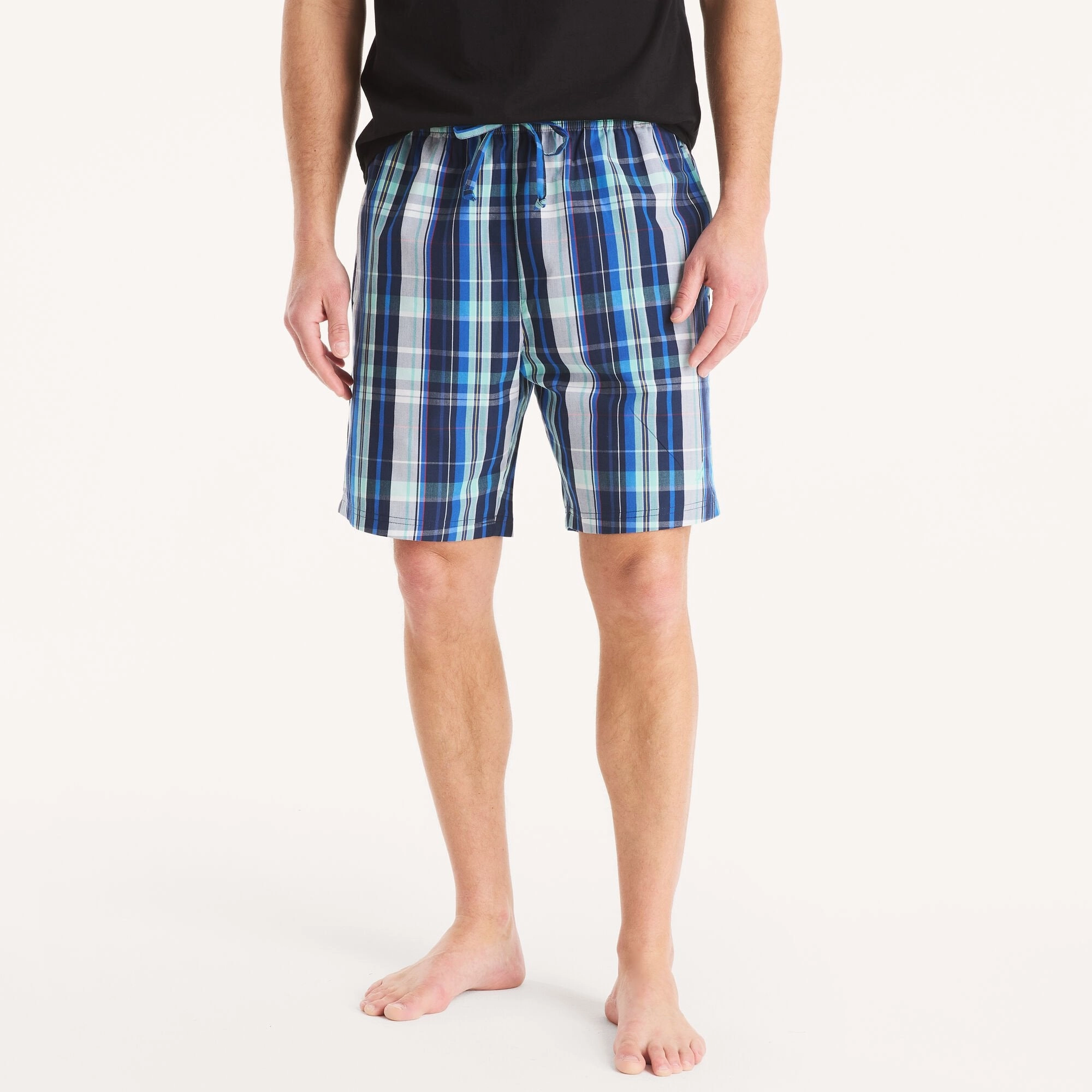 Nautica Mens Plaid Sleep Short