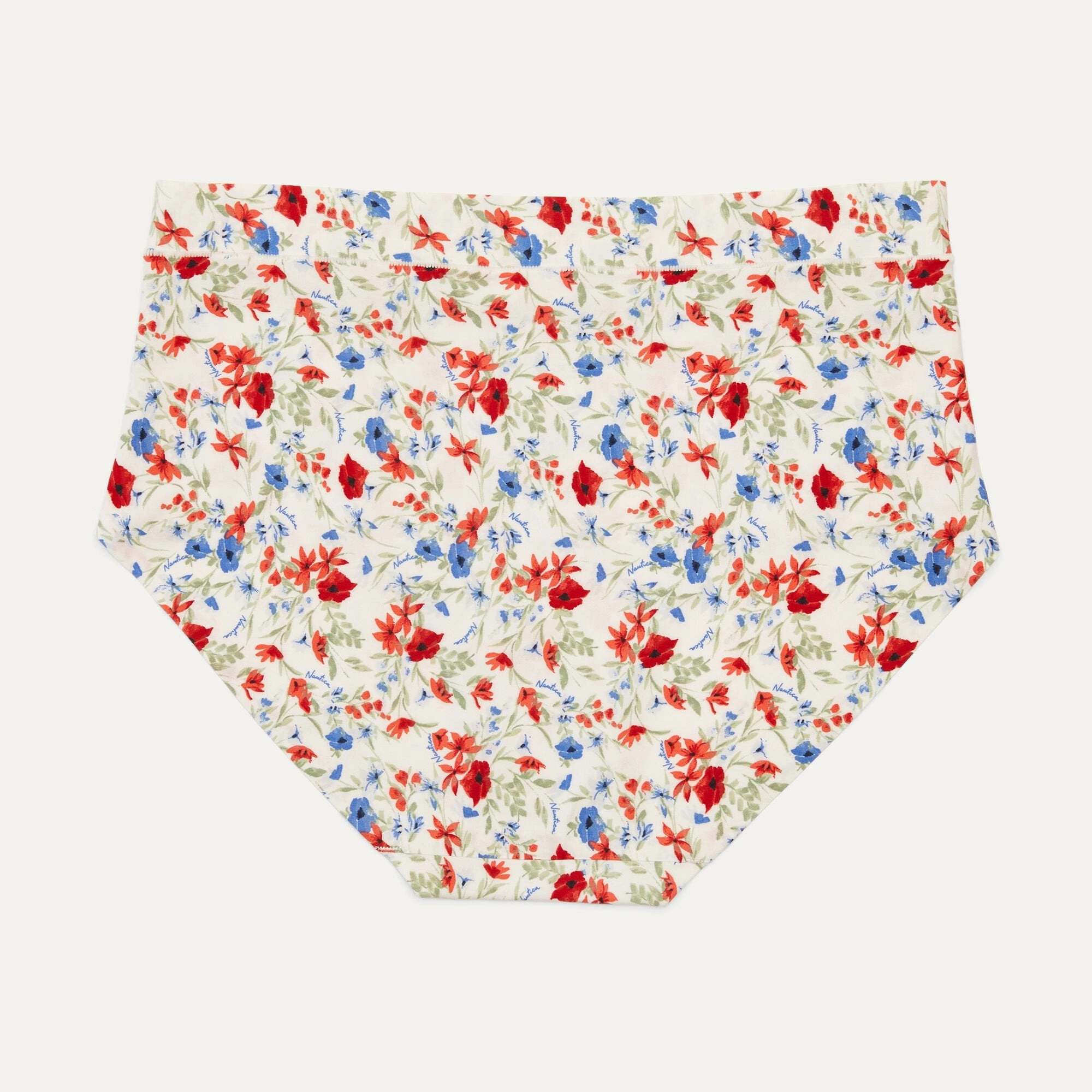 Nautica Womens Micro-Brushed Mid-Rise Brief, 5-Pack