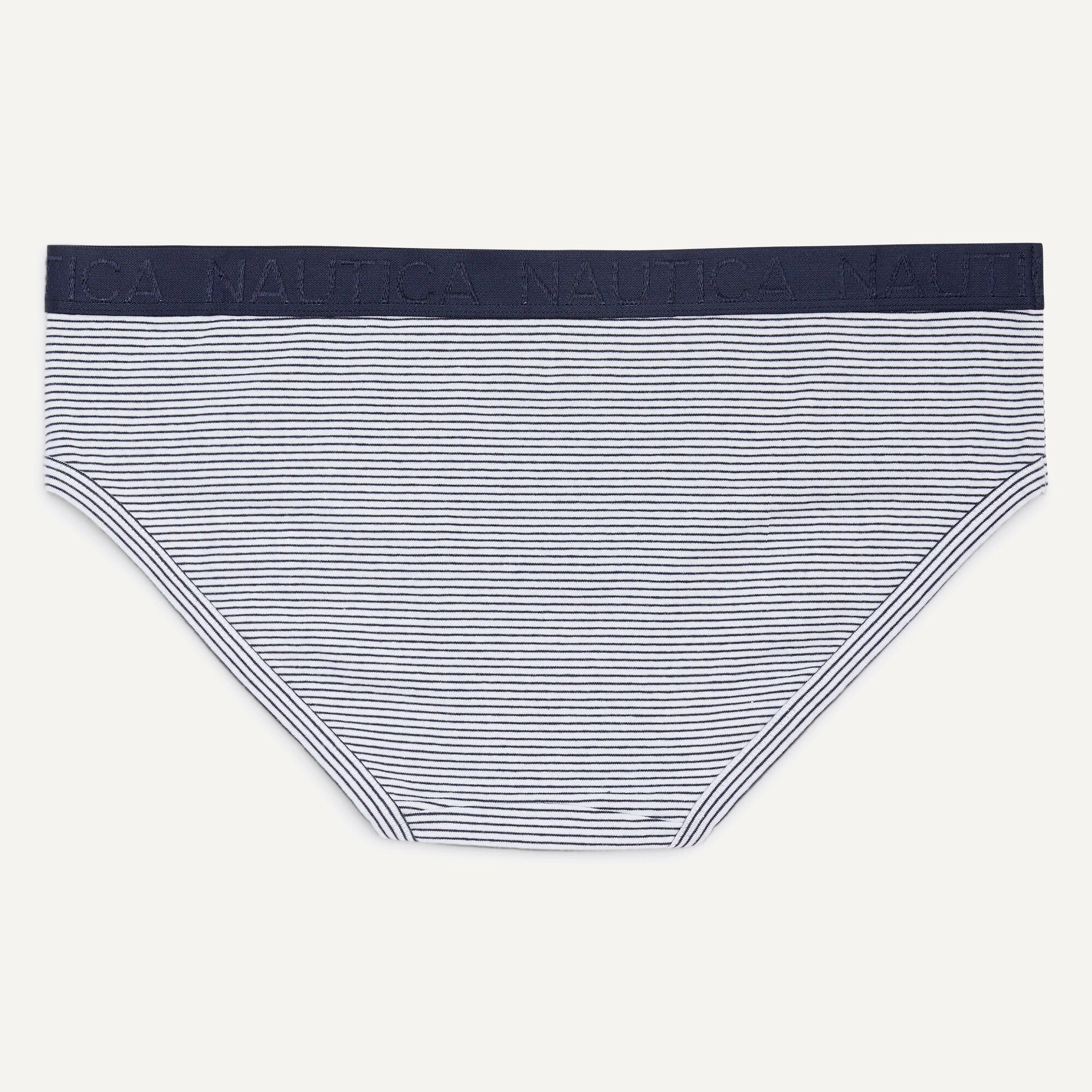 Nautica Womens Stretch-Cotton Hipster Brief, 5-Pack