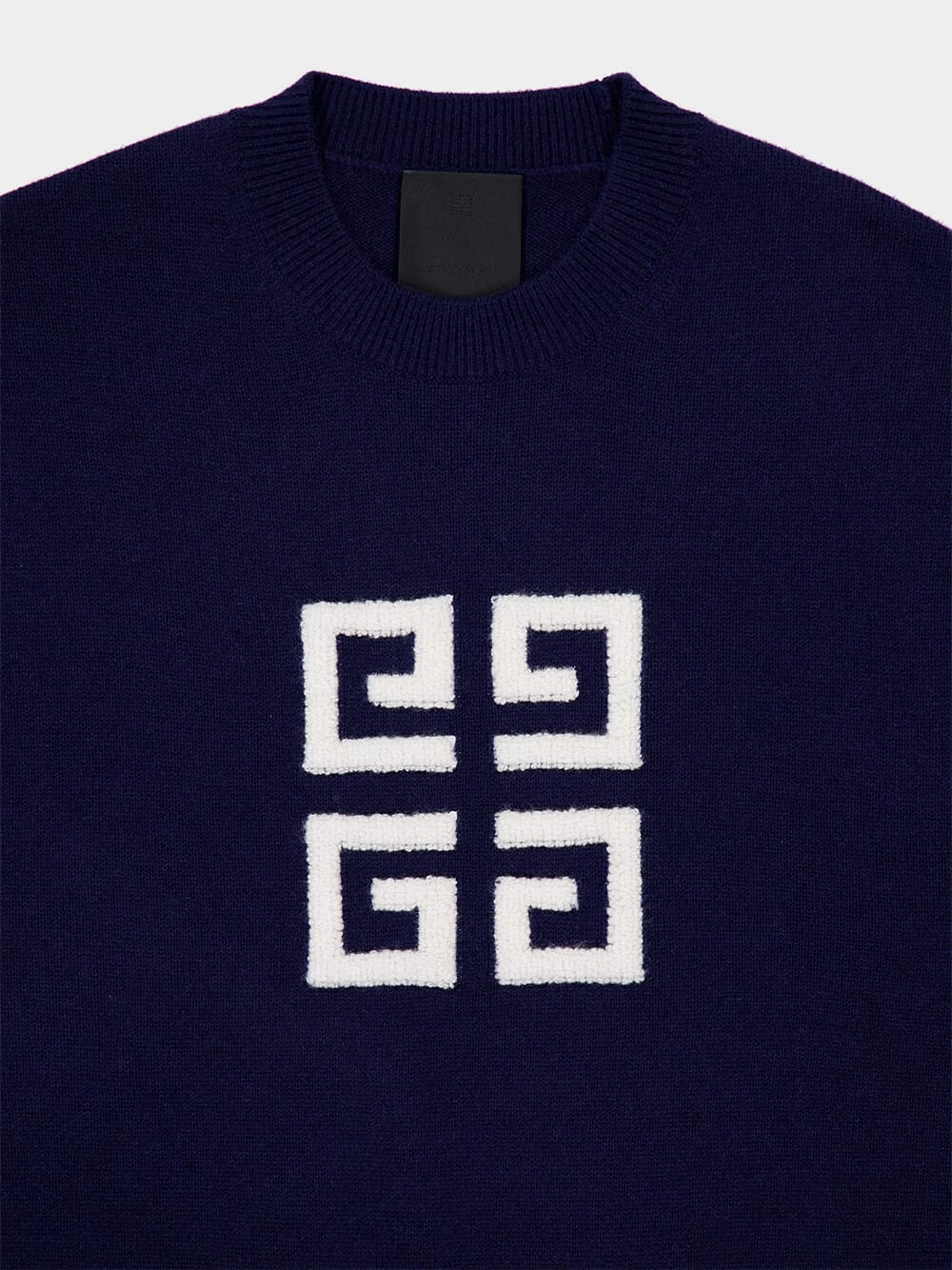 Navy 4G Cashmere Sweater