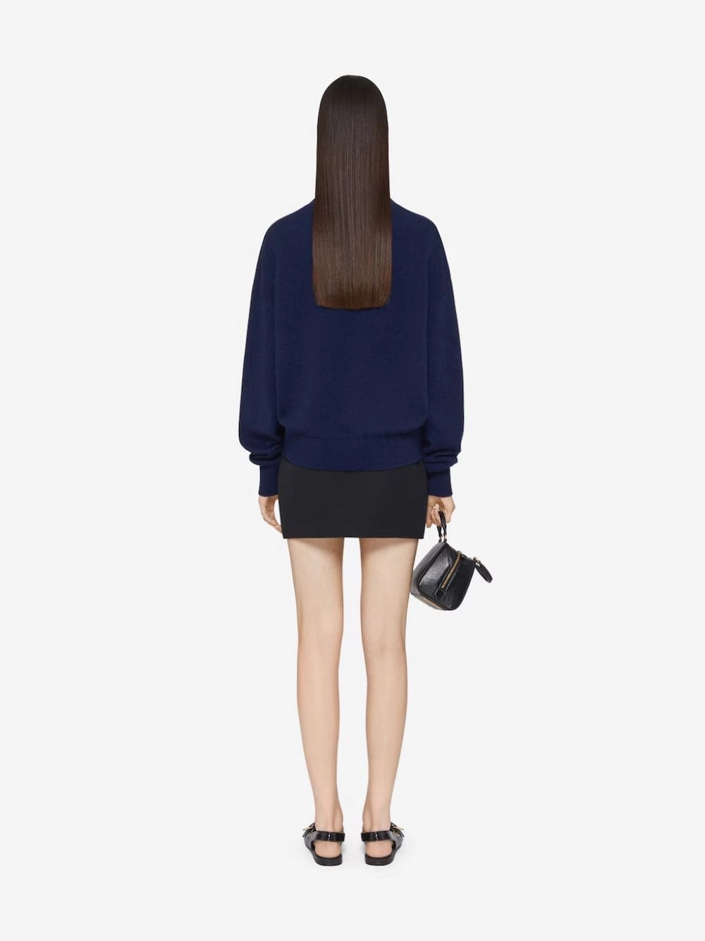 Navy 4G Cashmere Sweater