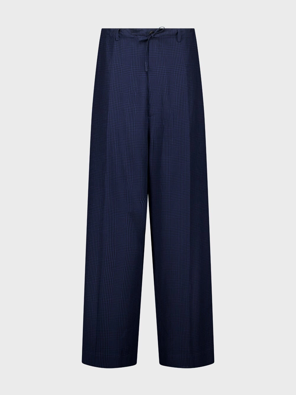 Navy Blue Fluid Tailored Pants Suits Mens - men's suits outlet