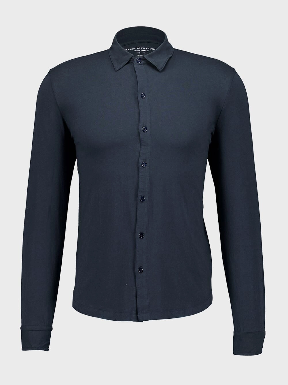 Navy Blue Organic Cotton Artisanal Dyeing Herman Shirt