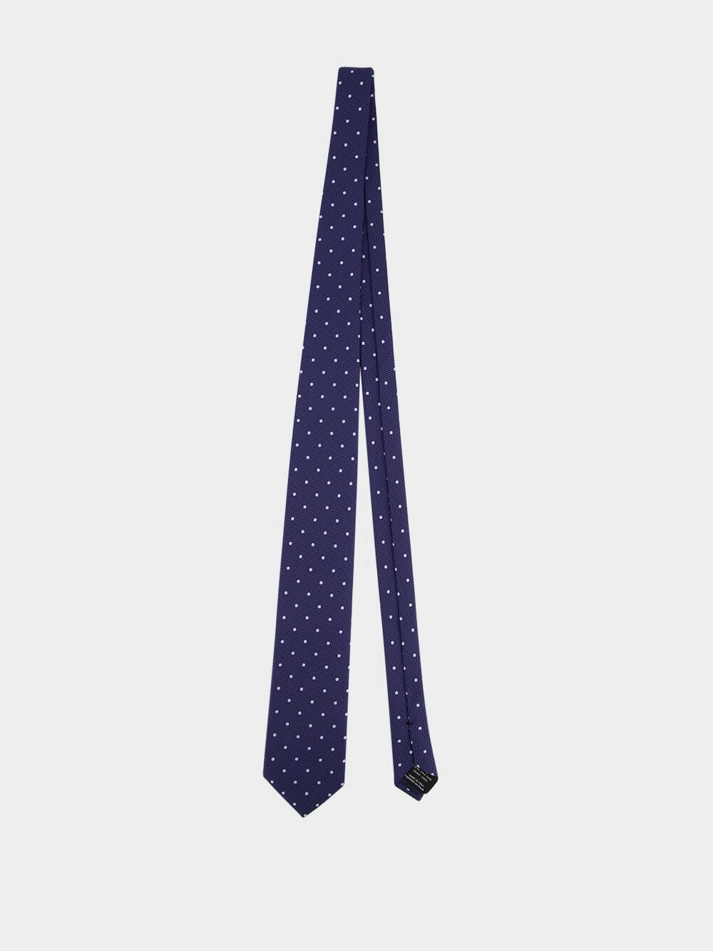 Navy Dotted Elegance Tie