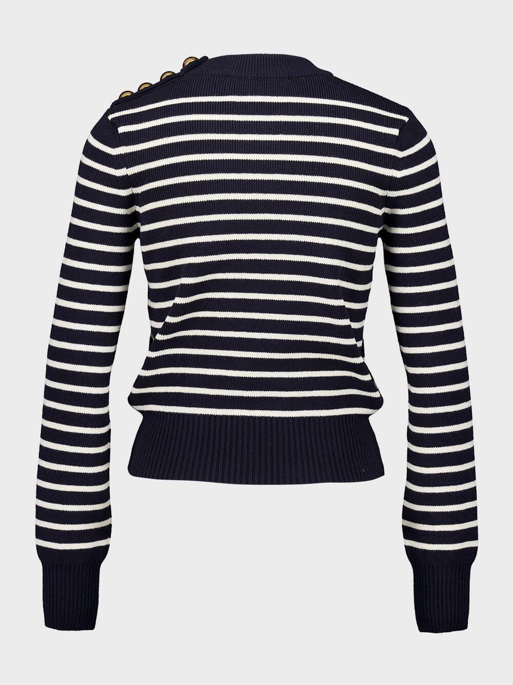 Navy Striped Sailor Sweater