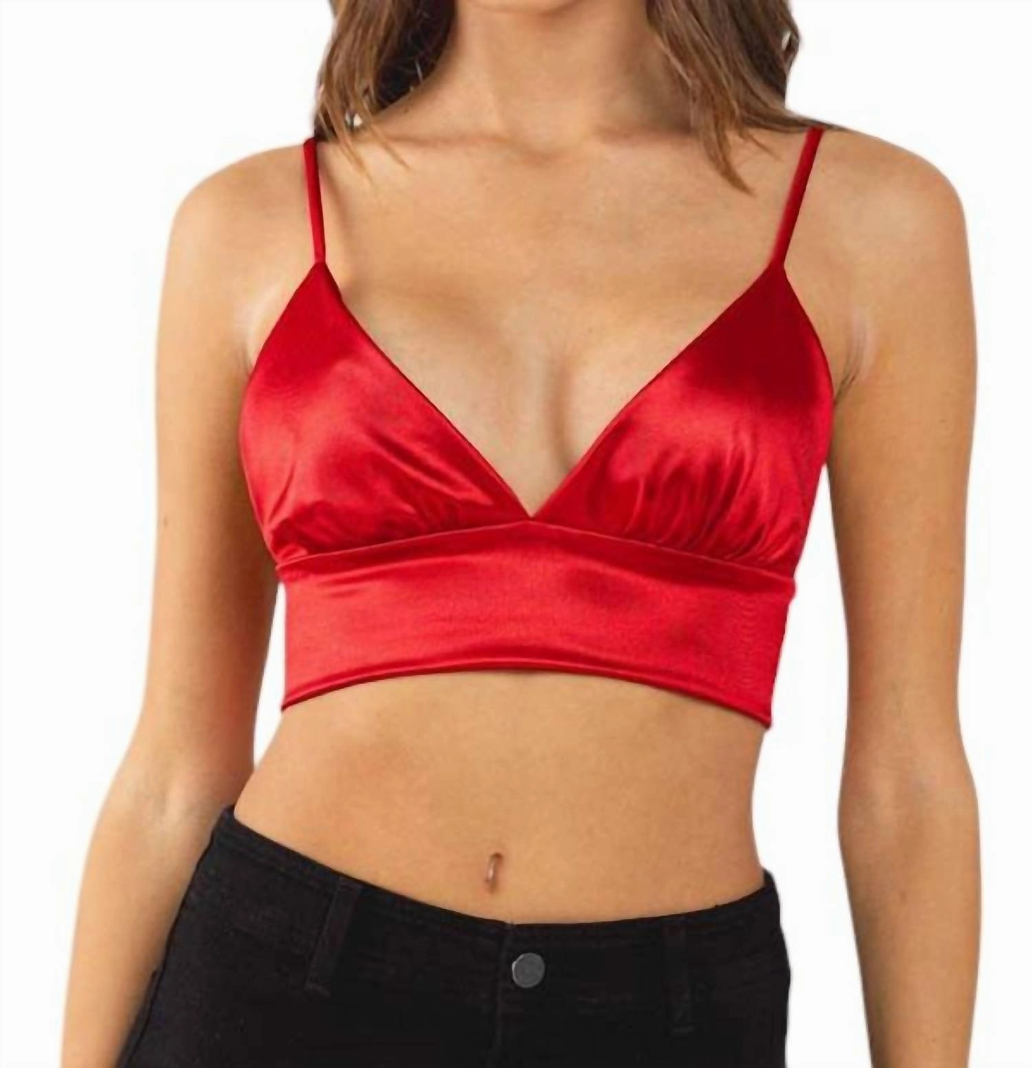 Never Miss A Beat Top In Red