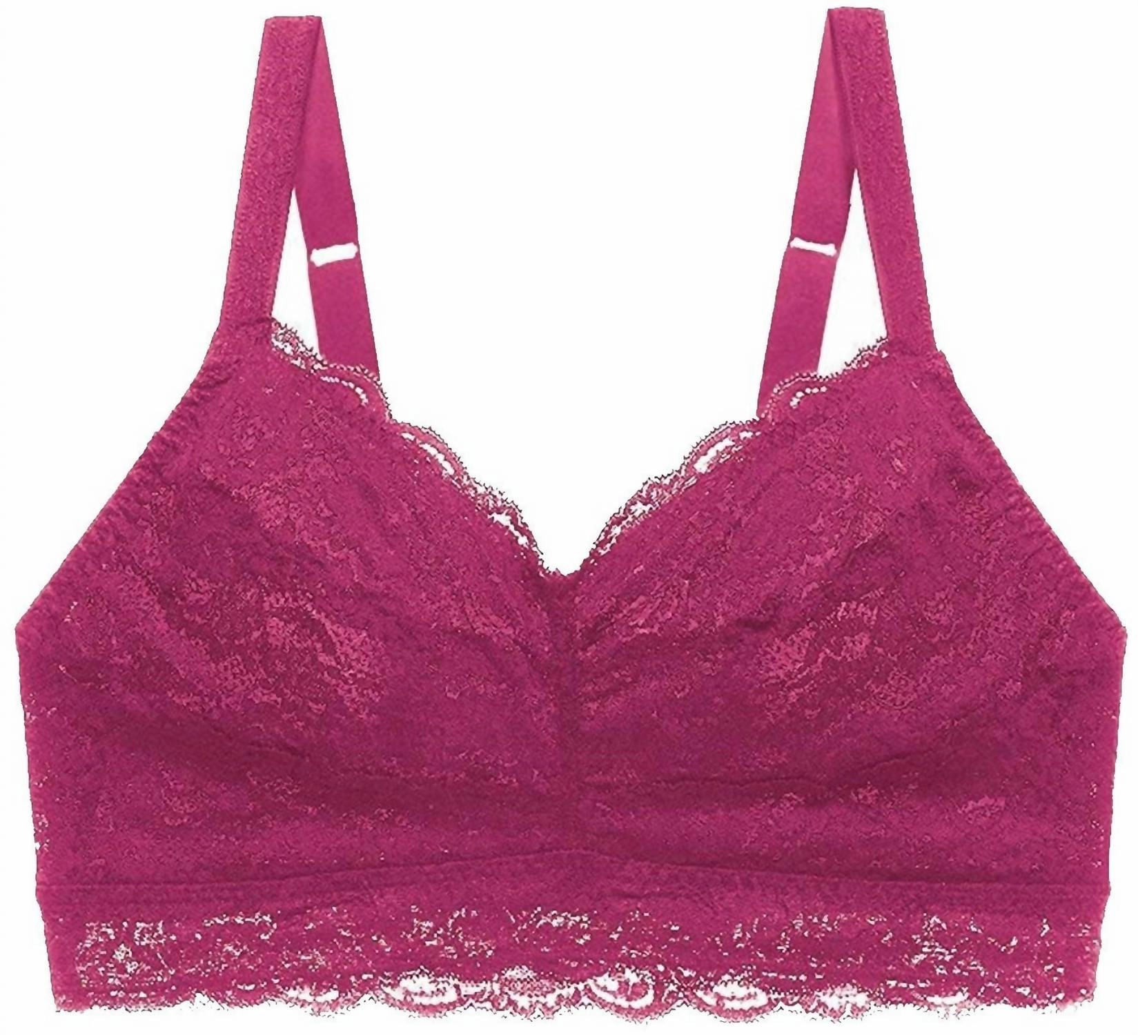 Never Say Never Curvy Sweetie Bralette In Victorian Pink