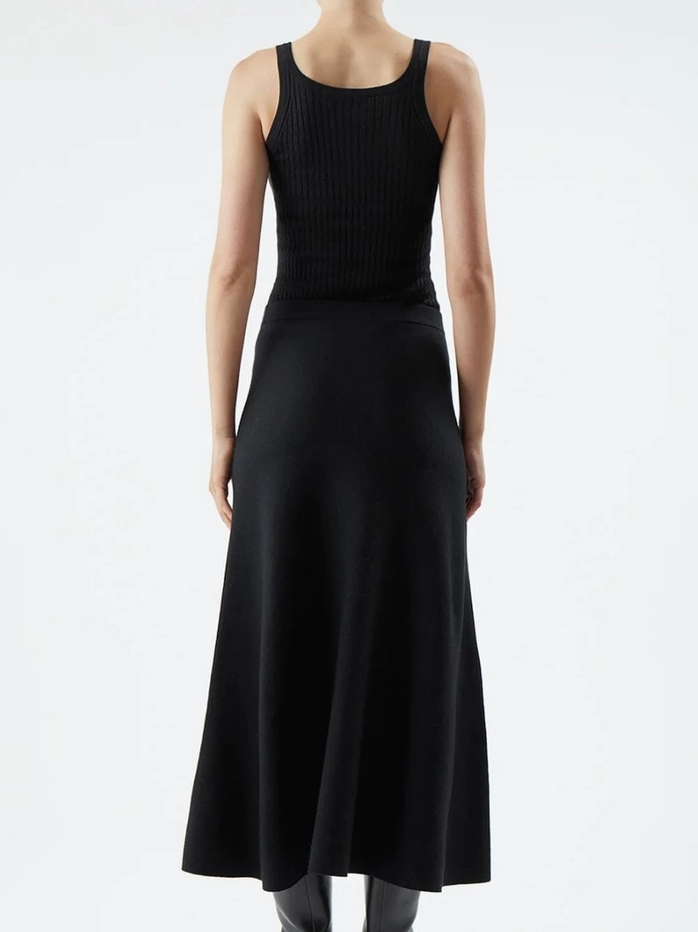 Nevin Pointelle-Knit Cashmere and Silk-Blend Tank