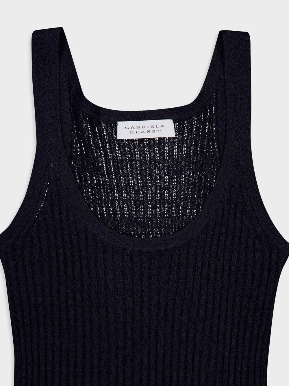 Nevin Pointelle-Knit Cashmere and Silk-Blend Tank