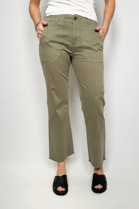 New Peyton Pant In Olive womens dress pants clearance