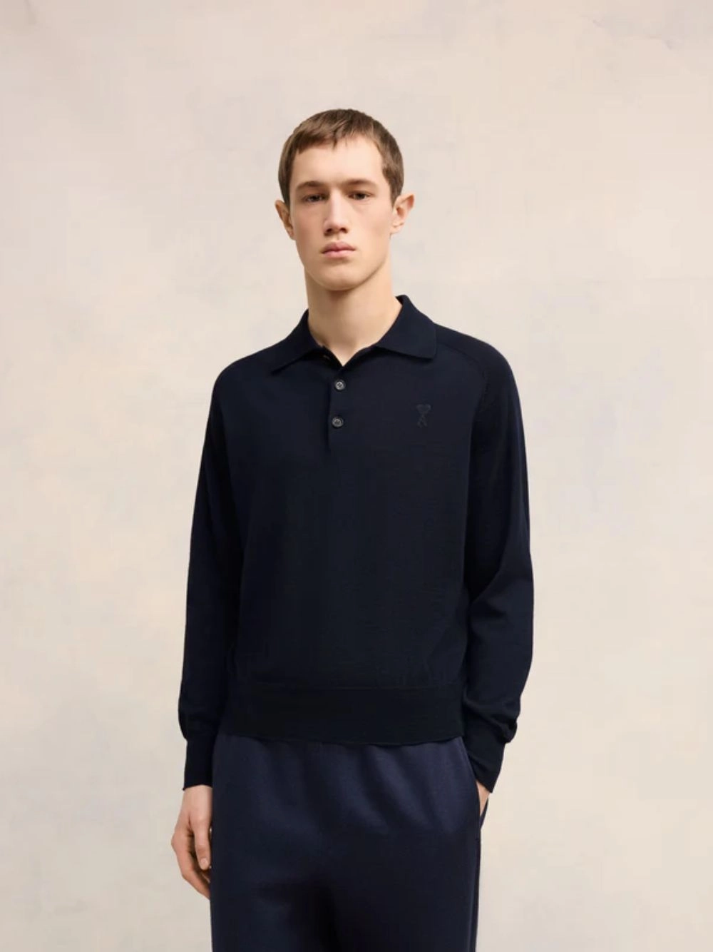 Night Blue Tonal Ami Polo