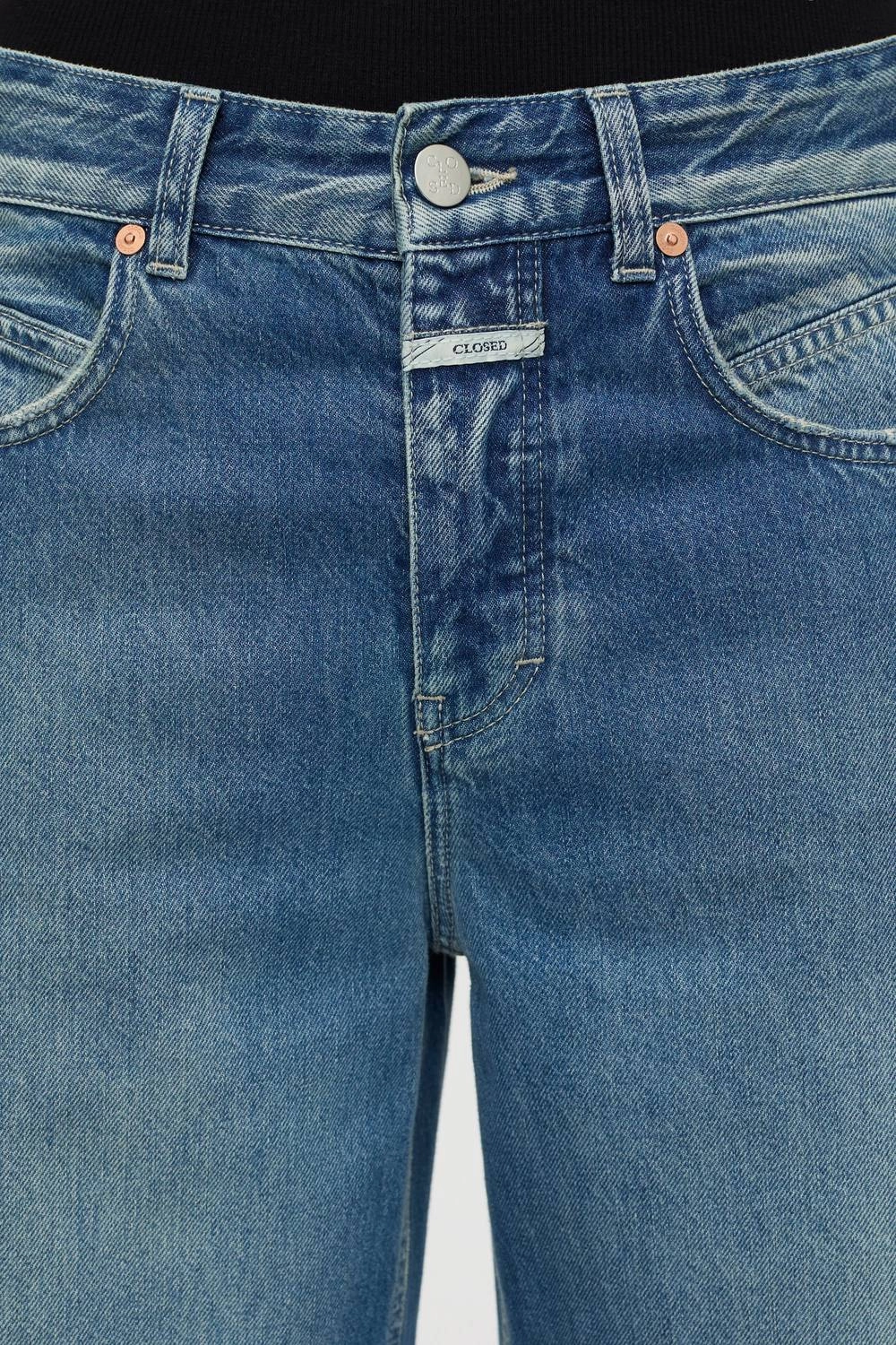 Nikka Wide Fit Jean In Dark Blue