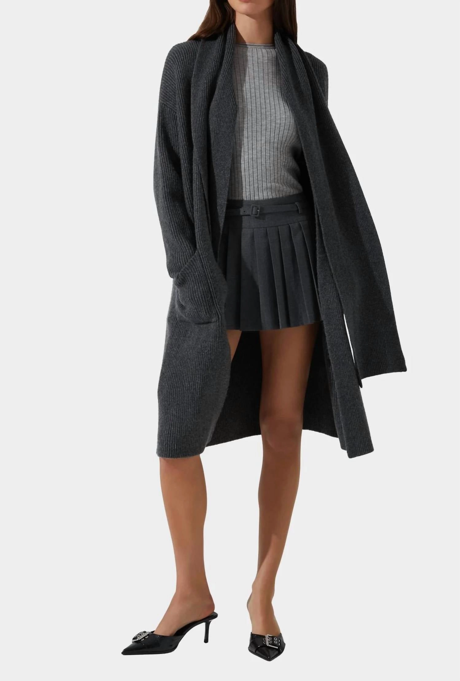 Noemi Cardigan In Grey