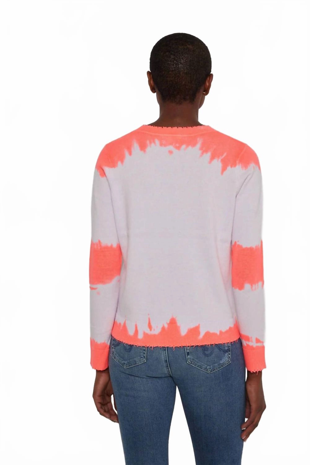 Not A Phase Round Neck Sweater In Wisteria
