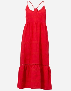 Numana Scoop Neck Dress - Red Swim Womens - swimwear sale