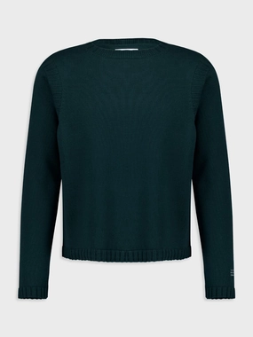 Numbers Motif Cotton-Blend Jumper Knitwear Mens - men's sweaters sale