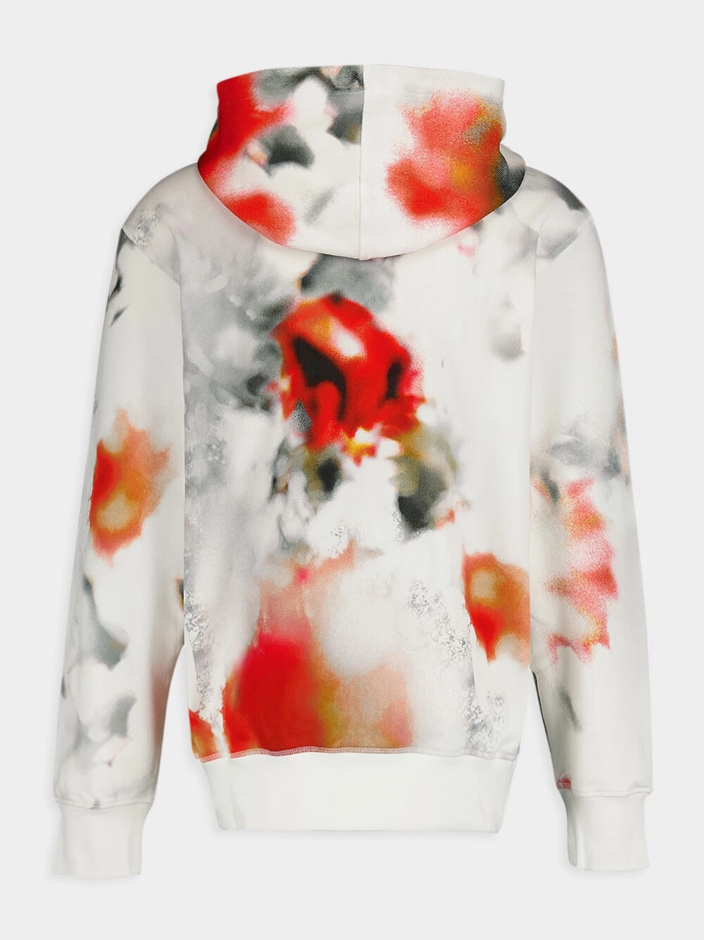 Obscured Flower Hooded Sweatshirt