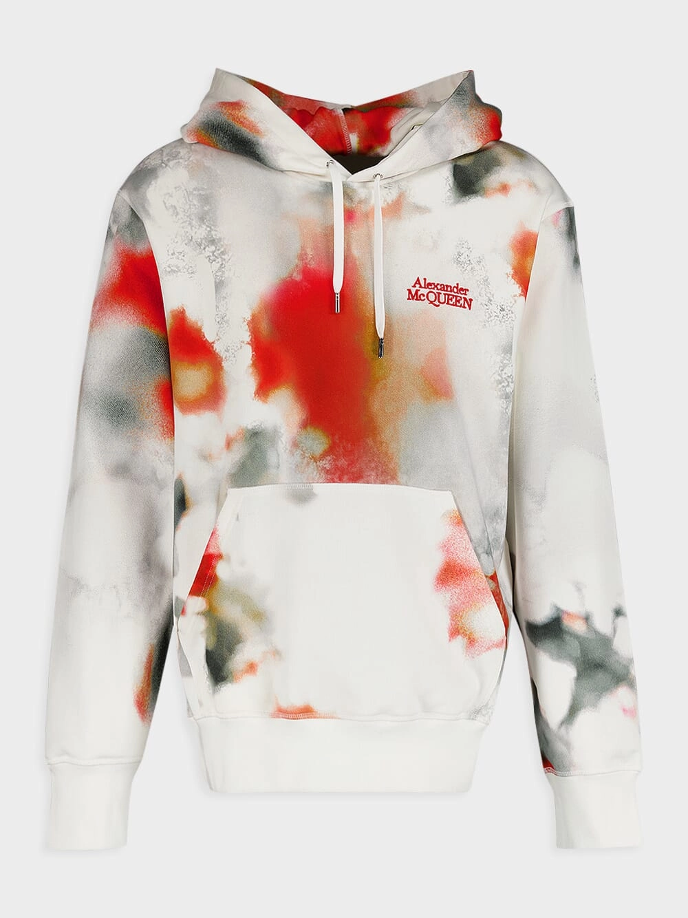 Obscured Flower Hooded Sweatshirt