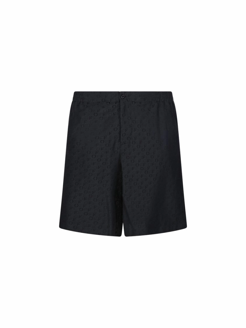 Off Ao Jacq Silkcot Bowling Shorts