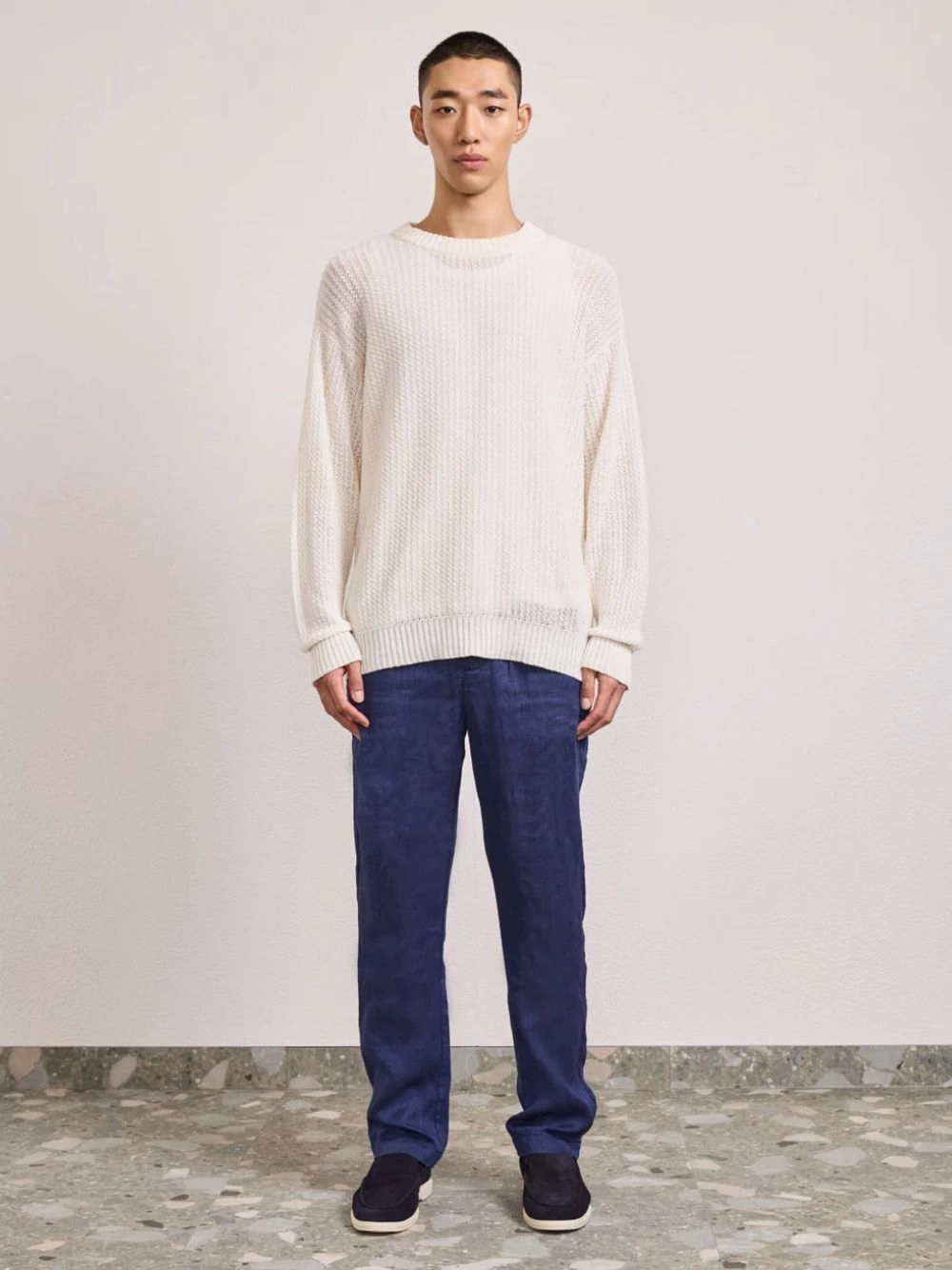 Off-White Jardim Linen Sweater