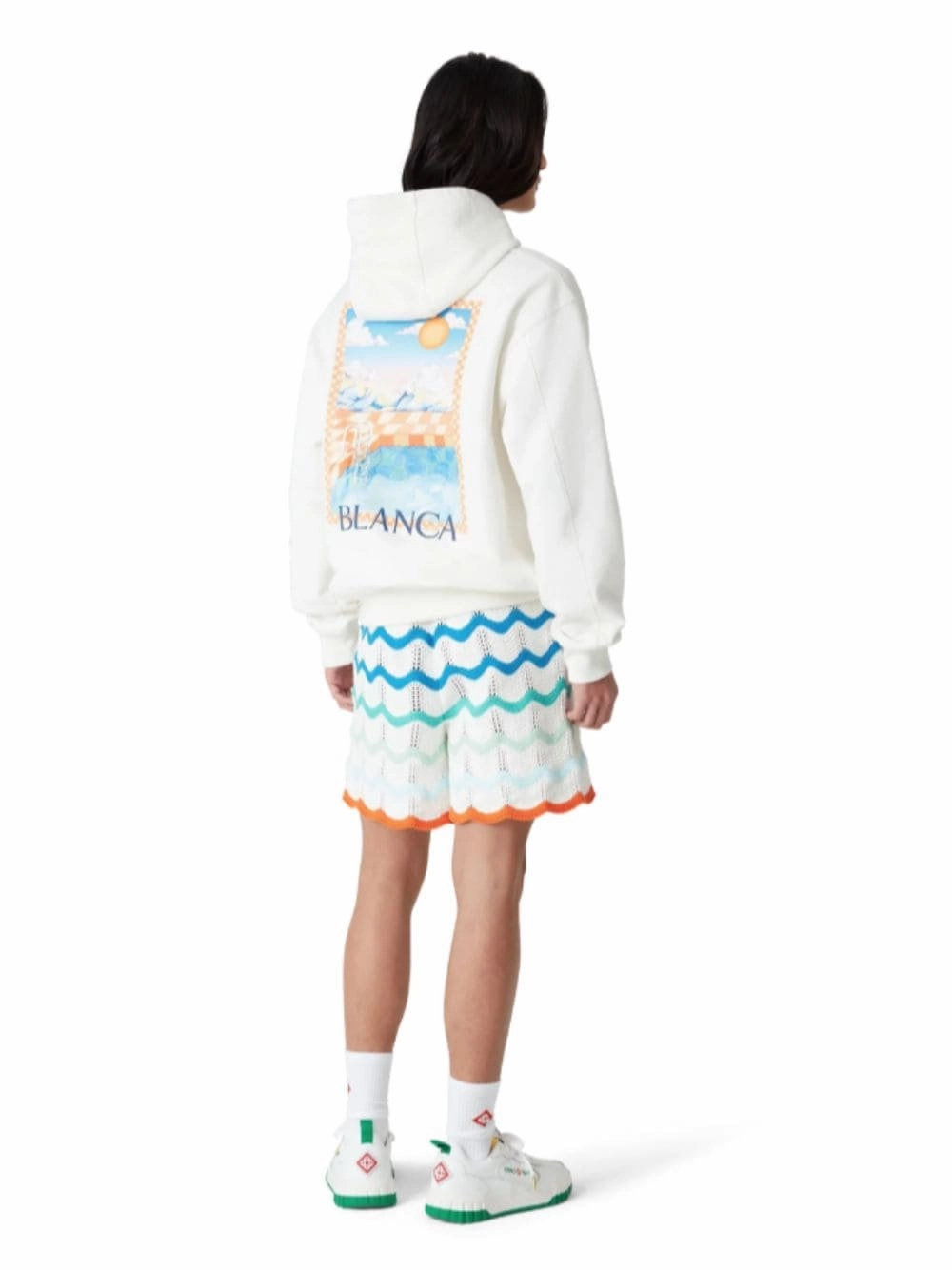 Off-White Surreal Pool Hooded Sweatshirt