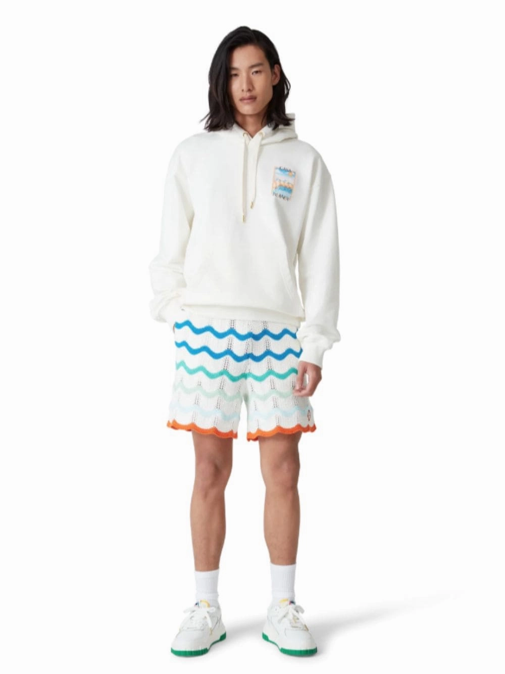 Off-White Surreal Pool Hooded Sweatshirt