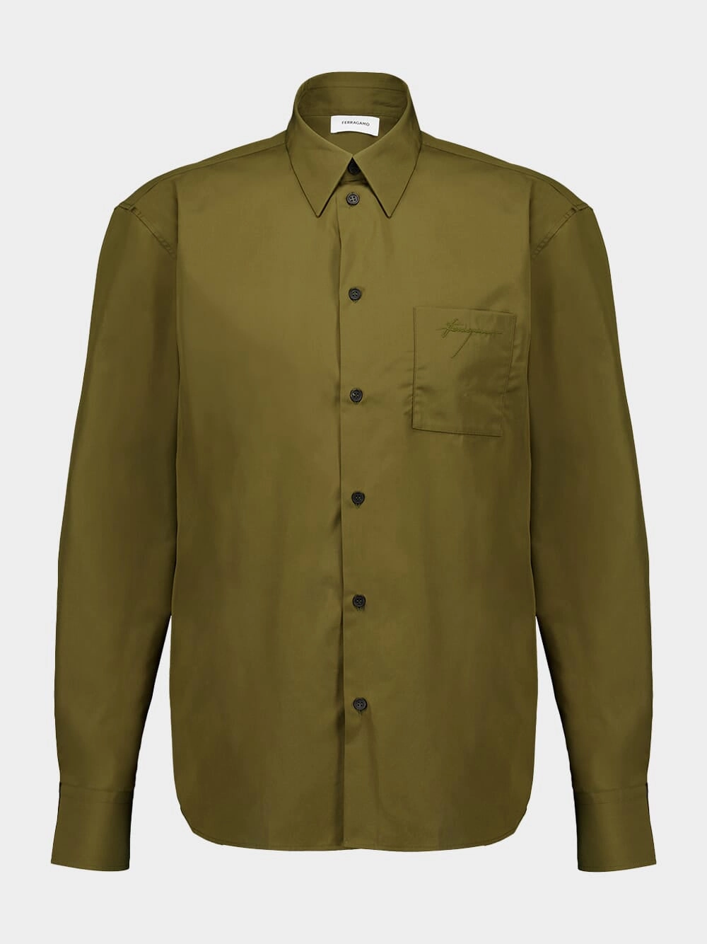 Olive Green Cotton Shirt Suits Mens - men's suits outlet
