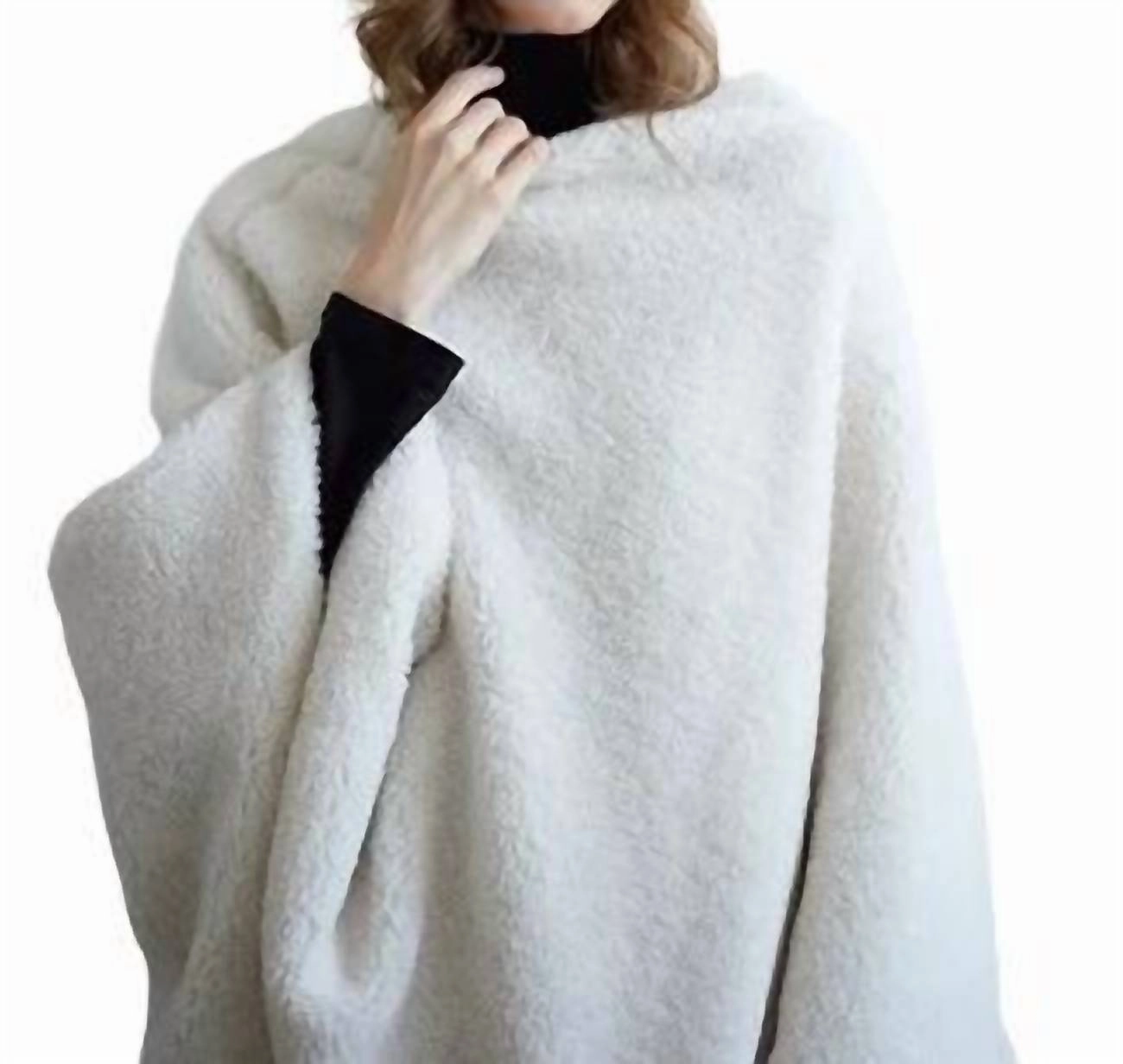 Olsen Poncho In Ivory