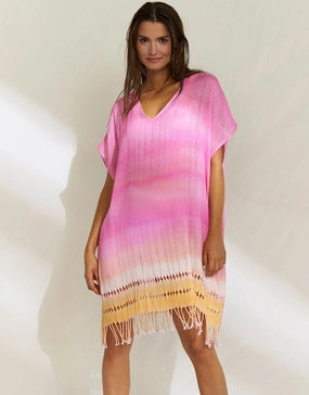Ombre Flow Kaftan - Gelato Hues Swim Womens - bikinis clearance