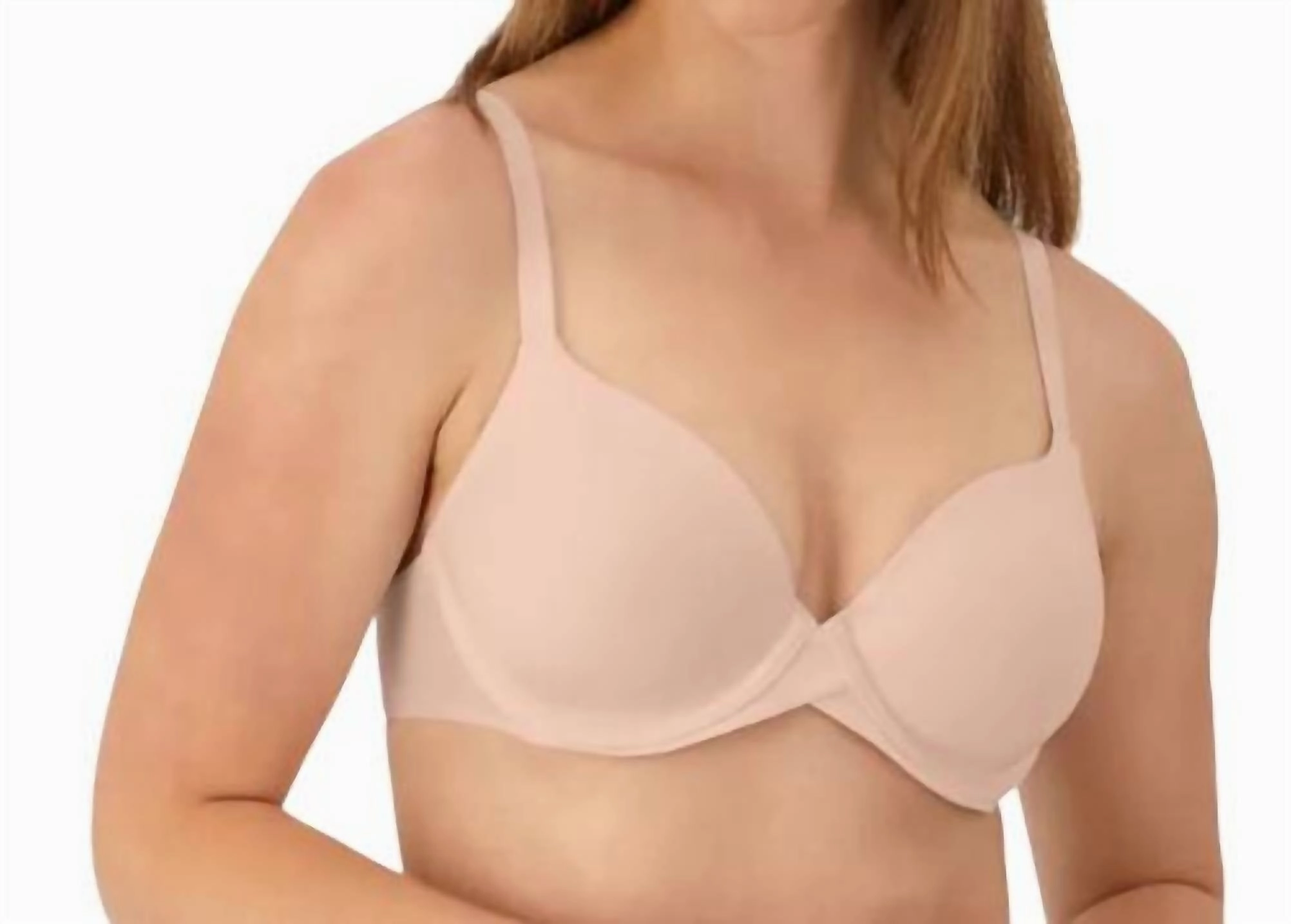 One Fab Fit Everyday Modern Demi Underwire Bra In Sandshell