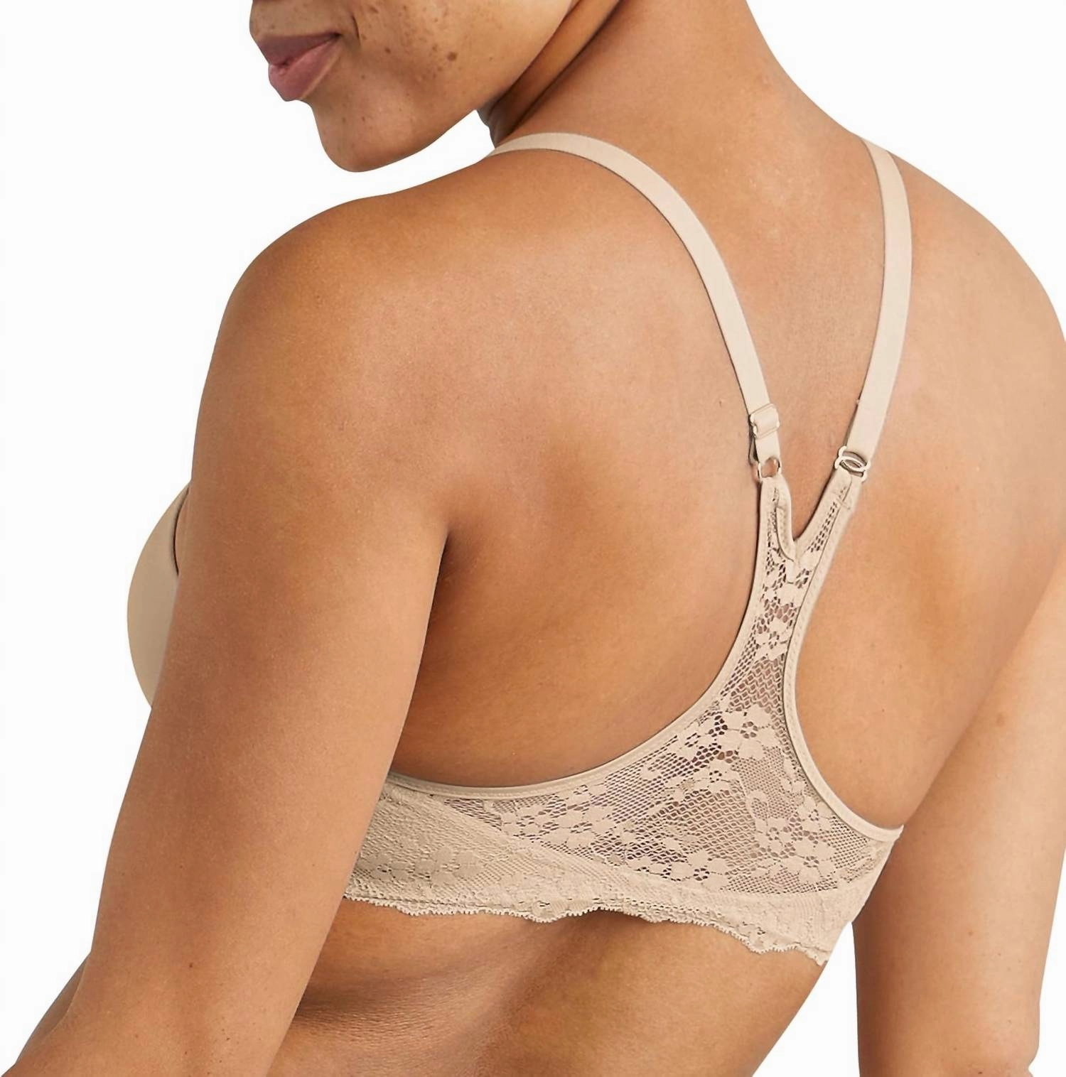 One Fab Fit Everyday Racerback Bra In Latte Lift