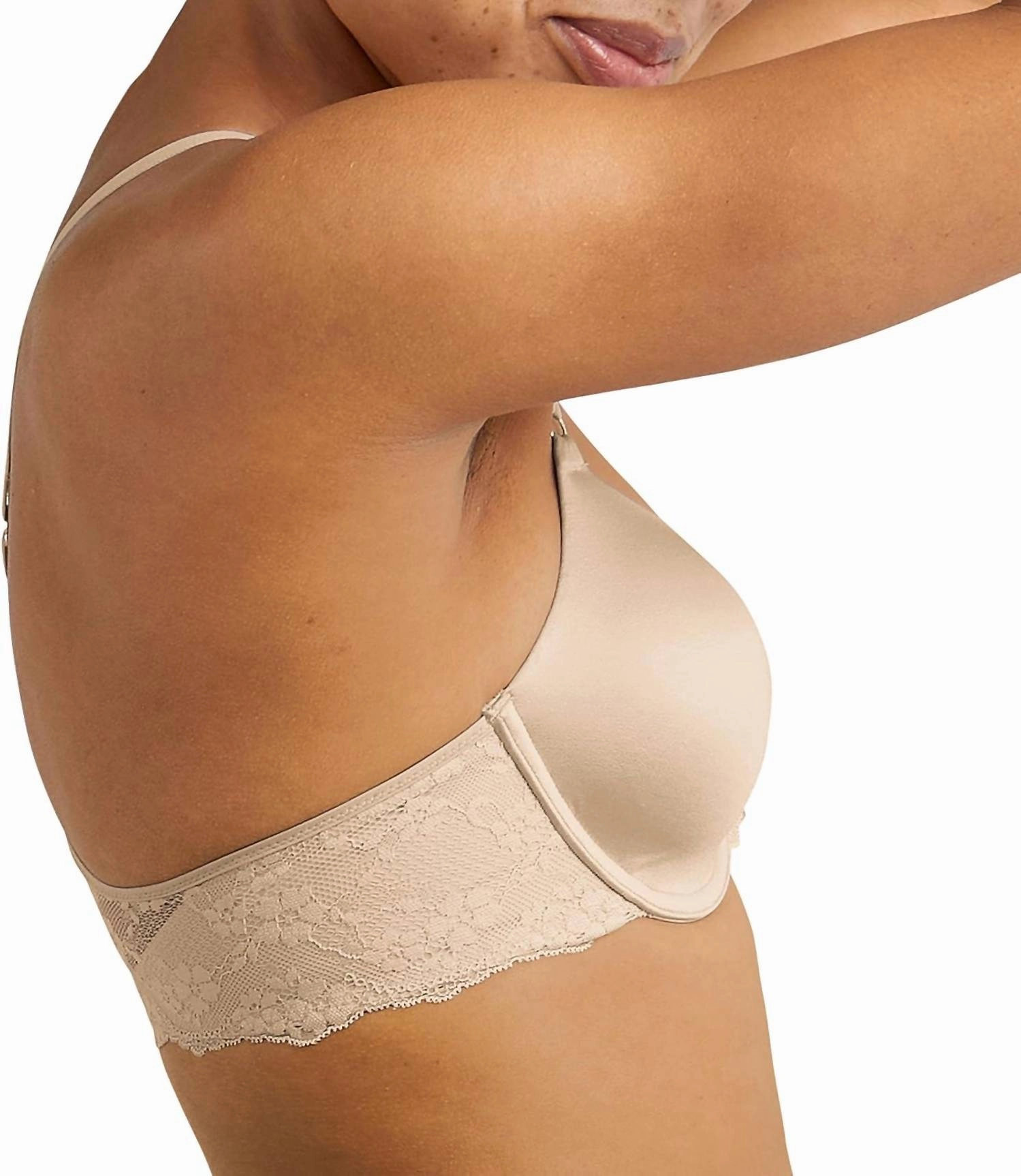 One Fab Fit Everyday Racerback Bra In Latte Lift