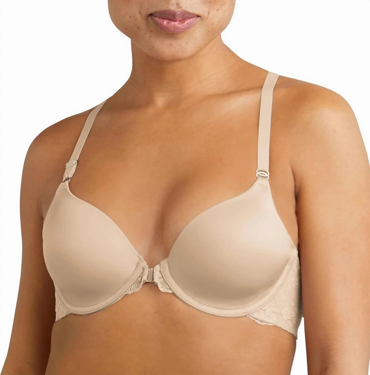 One Fab Fit Everyday Racerback Bra In Latte Lift