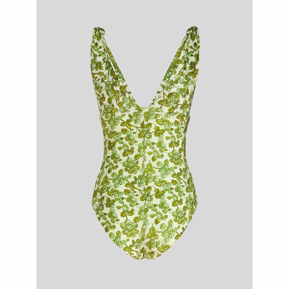 ONE-PIECE SWIMSUIT WITH BERRY PRINT
